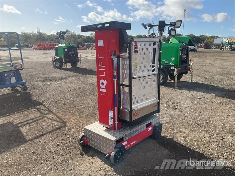 Pop Up IQ Lift Pro 7 Vertical Mast Lift Used Personnel lifts and access elevators