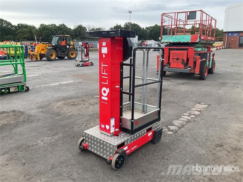 Pop Up IQ Lift Pro 7 Vertical Mast Lift Personløftere