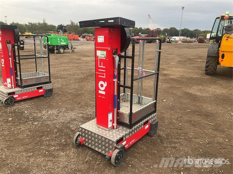 Pop Up IQ Lift Pro 7 Vertical Mast Lift Vertikālie pacēlāji