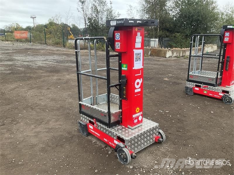 Pop Up IQ Lift Pro 7 Vertical Mast Lift رافعات السارية الرأسية