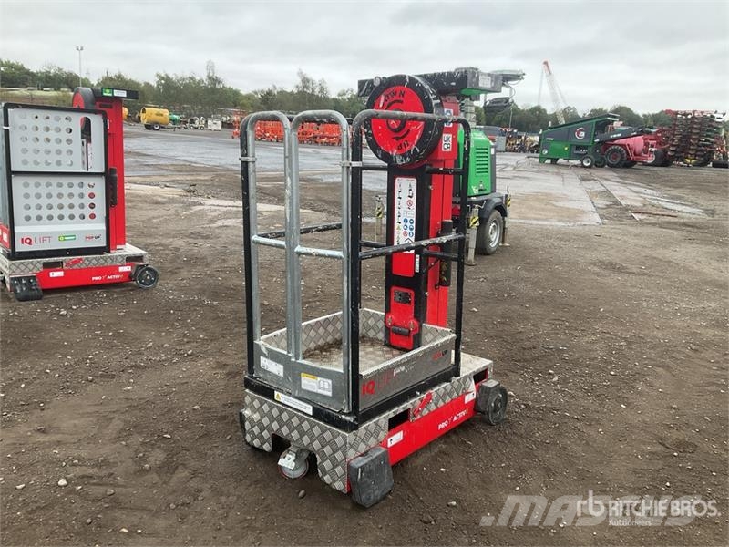 Pop Up IQ Lift Pro 7 Vertical Mast Lift Jarbolne penjajuće platforme