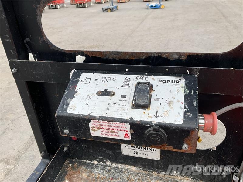 Pop Up Pro 10 Electric Scissor Lift Plataformas tijera