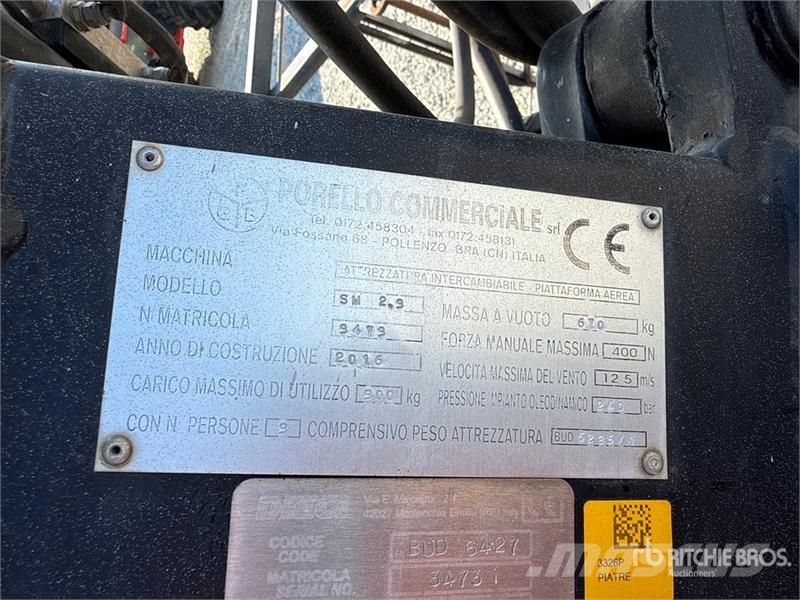  Porello SM 2.3 Telehandler Personnel Basket - Fits Gradbeništvo - drugo