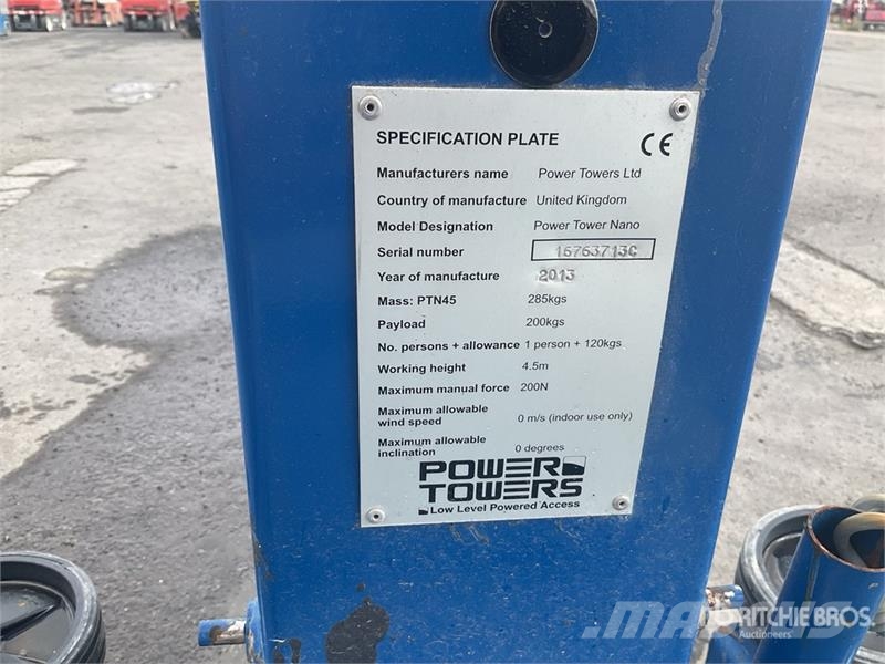 Power Nano 垂直升降工作台