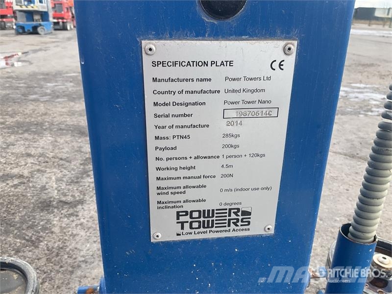Power Nano 垂直升降工作台