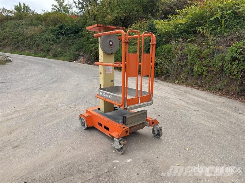 Power Tower ECOLIFT 2,2 Nacelle A Mat Droit Manuelle Ver رافعات السارية الرأسية