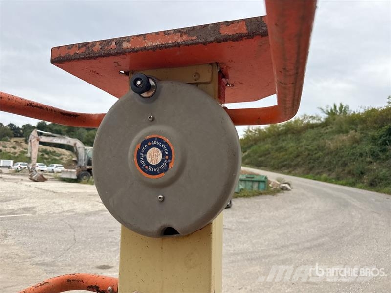 Power Tower ECOLIFT 2,2 Nacelle A Mat Droit Manuelle Ver رافعات السارية الرأسية
