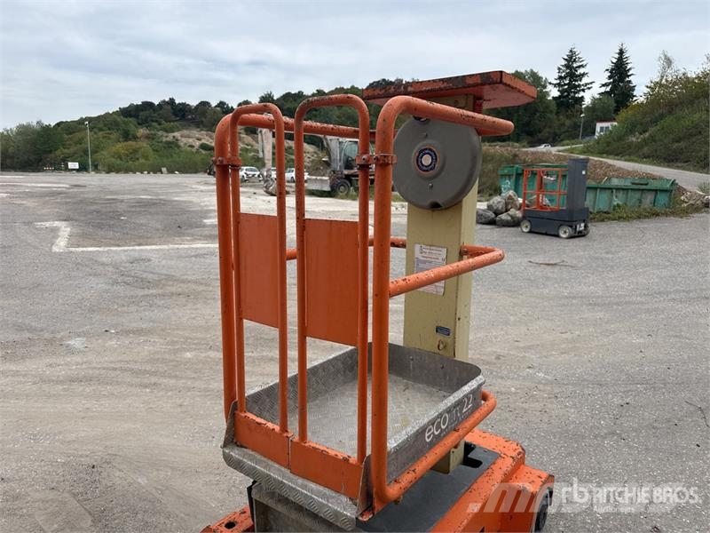 Power Tower ECOLIFT 2,2 Nacelle A Mat Droit Manuelle Ver رافعات السارية الرأسية