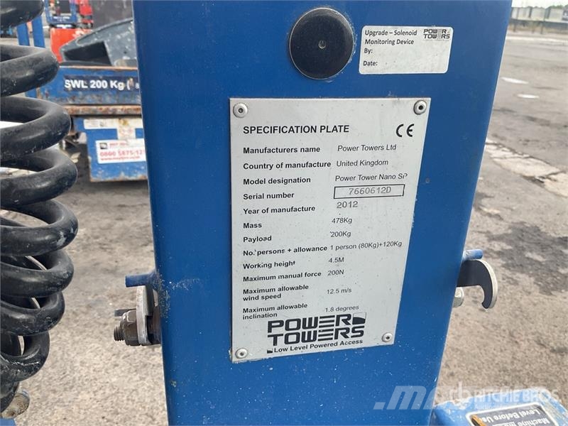 Power Tower Nano SP Vertical Mast Lift (Inoperable) 客货电梯