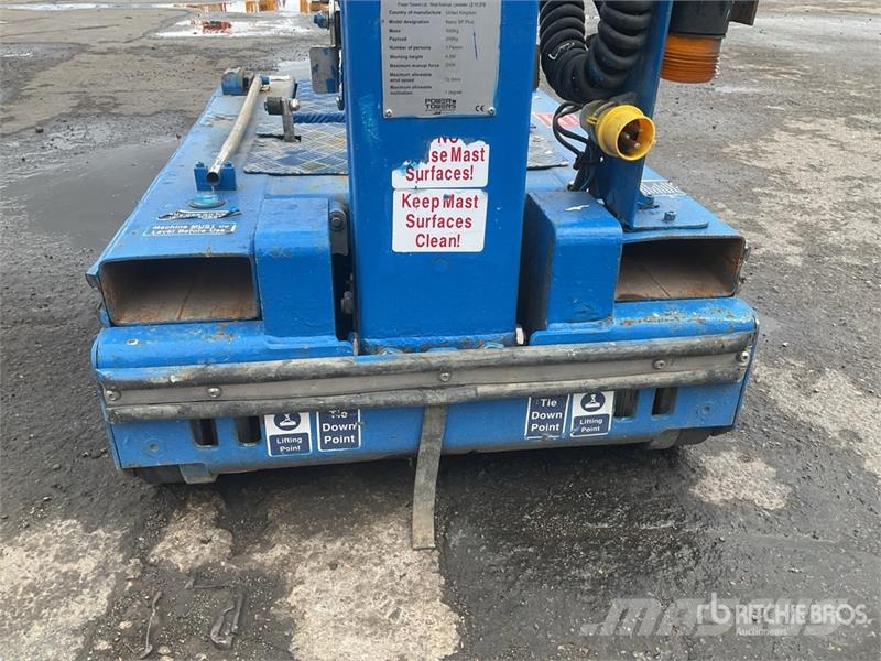 Power Tower Nano Vertical Mast Lift Vertical mast lifts