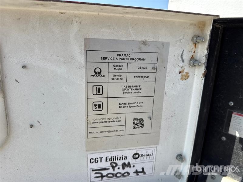 Pramac GSW35 30.5 kVA Generator Set Dizelski agregati