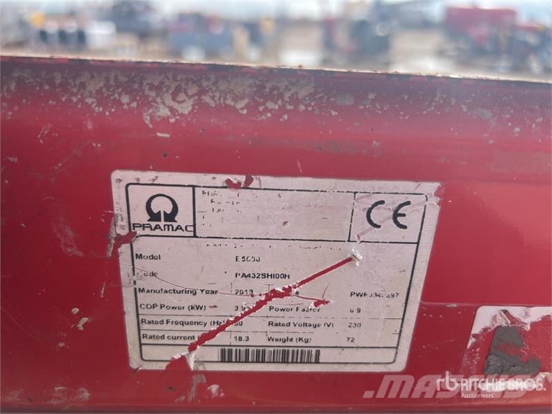 Pramac Materiel De Location Rental Equipment (Inoperable) Overige componenten
