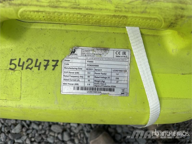 Pramac P3000I Portable Generator Set Ostali agregati