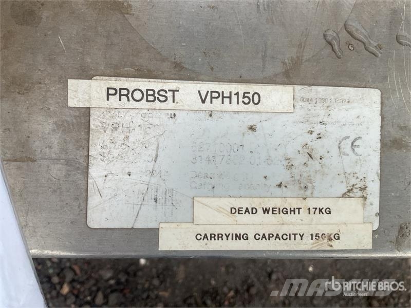 Probst VPH150 Vacuum Lifter Other components