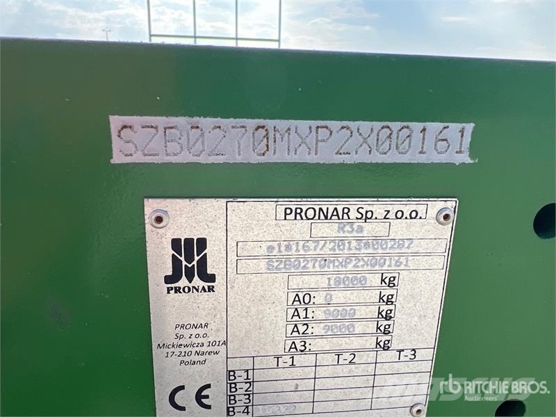 Pronar T027M Agricultural Trailer Ďalšie prívesy