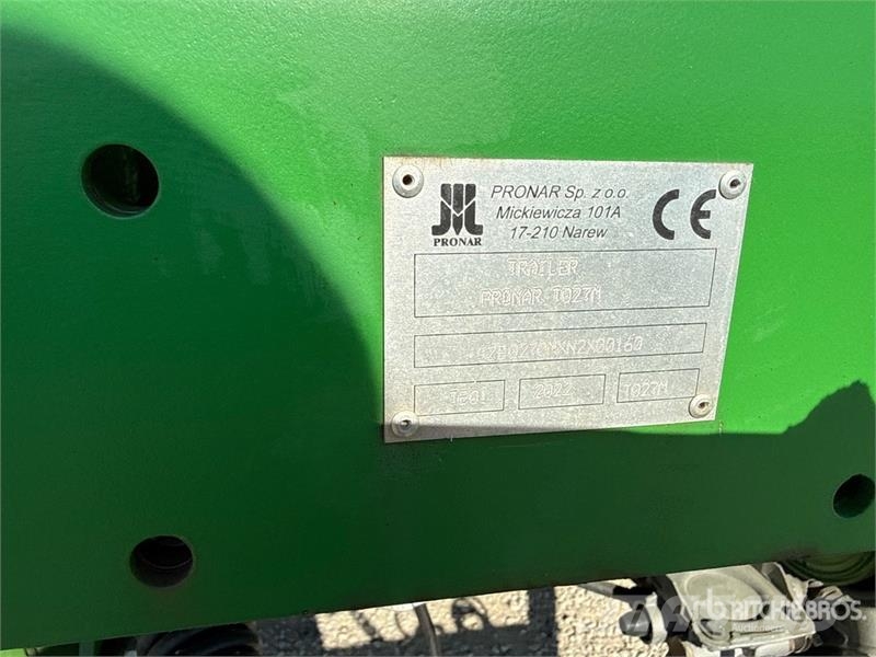 Pronar T027M Agricultural Trailer (Unused) Egyéb mezőgazdasági pótkocsik