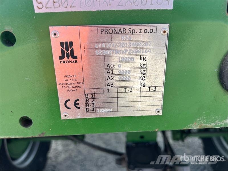 Pronar T027M T/A Agricultural Trailer Ďalšie prívesy