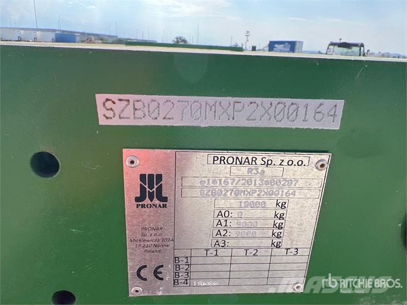 Pronar T027M T/A Agricultural Trailer Ďalšie prívesy