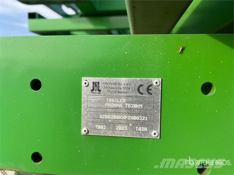 Pronar T028KM Tri/A Agricultural Trailer その他トレーラー