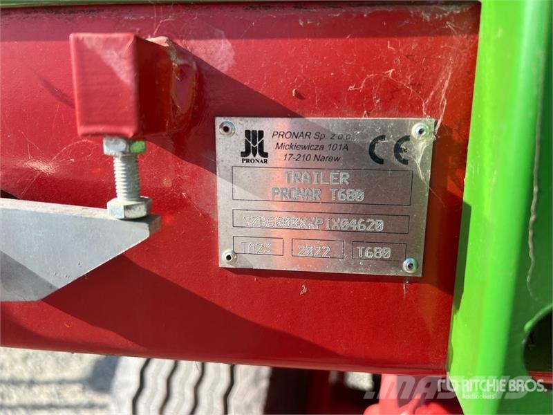 Pronar T680 T/A Turntable Trailer (Unused) Egyéb pótkocsik
