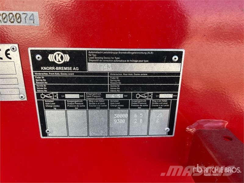 Pronar T743 Tri/A Agricultural Trailer (Unused) Weitere Anhänger