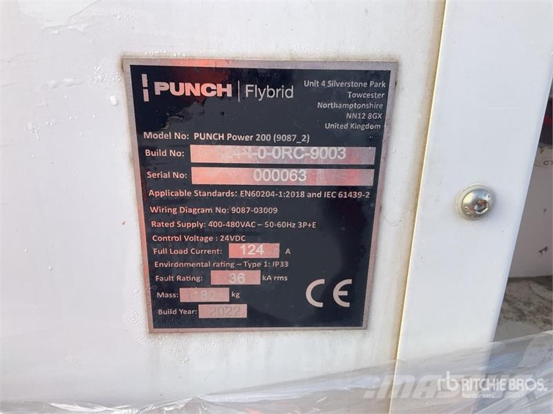  Punch 200 Flybrid Skid-Mounted Generator Set Geradores a diesel