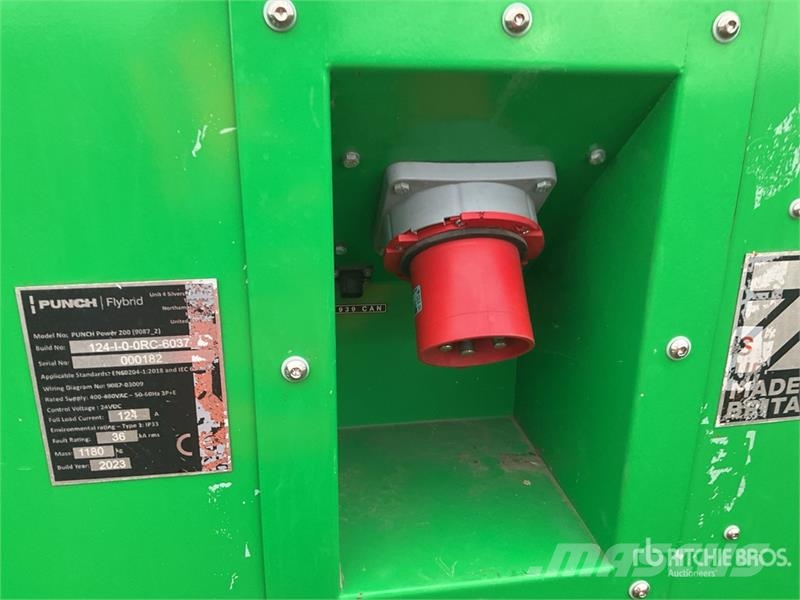Punch Power 200 Skid-Mounted Generator Set Dīzeļģeneratori