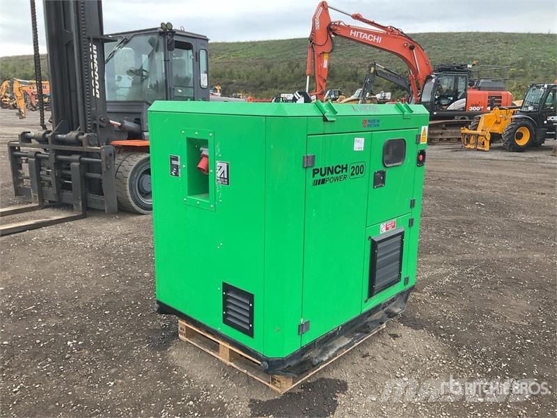 Punch Power 200 Skid-Mounted Generator Set Dīzeļģeneratori