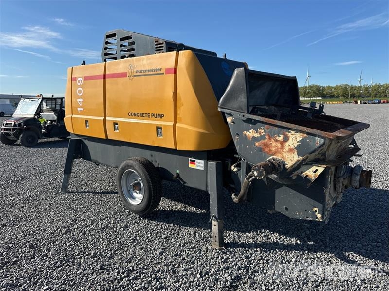 Putzmeister BSA 1409 D4 Mobile Concrete Pump Concrete pump trucks