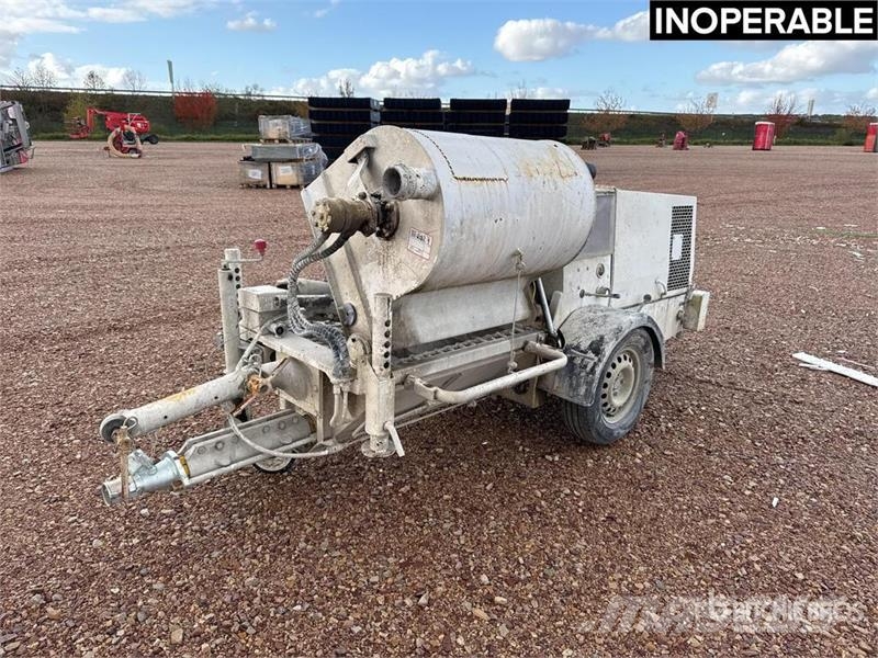 Putzmeister SP11 Pompe A Beton 1 Essieu Concrete Pump (Inopera コンクリートポンプ車