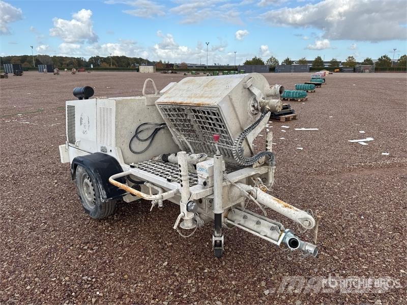 Putzmeister SP11 Pompe A Beton 1 Essieu Concrete Pump (Inopera Betonpumpák