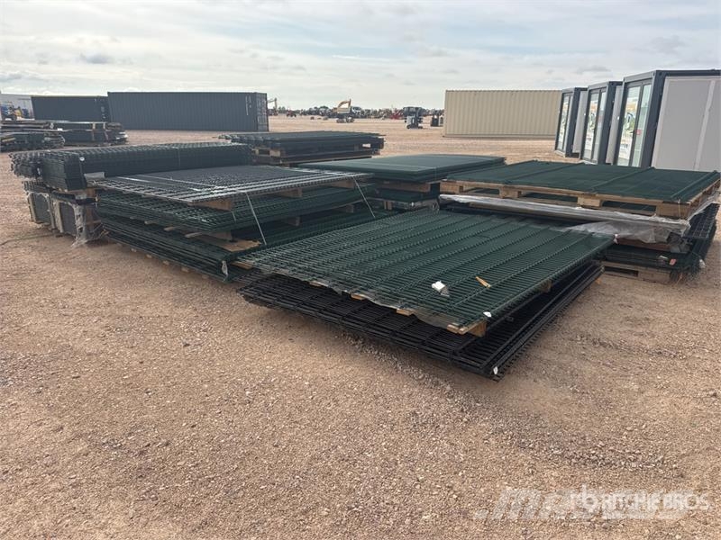 Qte De Panneaux Clotures Qty Of Site Fence Muut