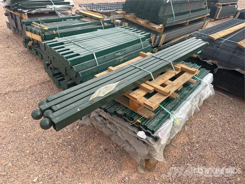  Qte De Panneaux Poteaux Clotures Qty Of Site Fence Muut