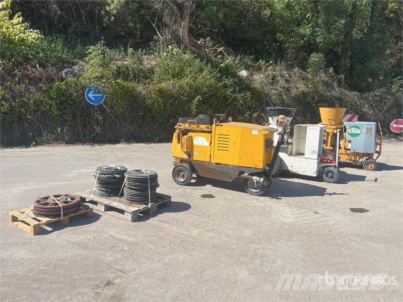 Qte De Pompes A Beton Qty Of Concrete Pump Kamionske črpalke za beton
