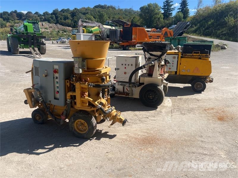 Qte De Pompes A Beton Qty Of Concrete Pump Kamionske črpalke za beton