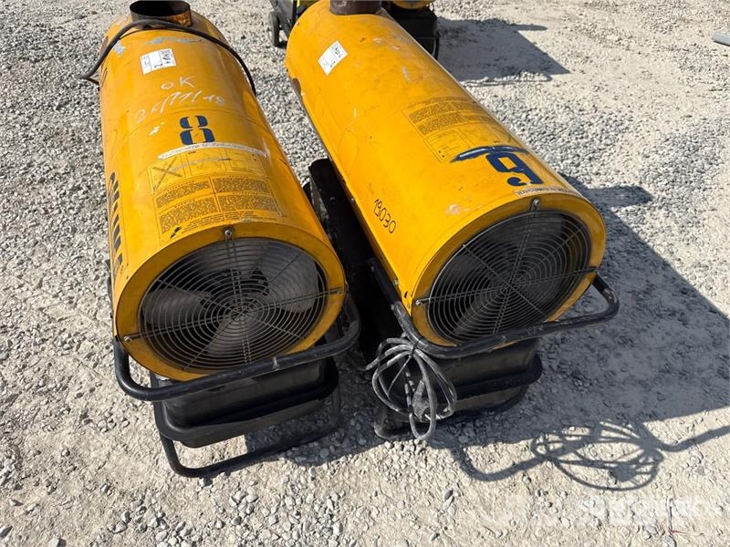 Qty of (2) Space Heater Sildīšanas un atkausēšanas iekārtas