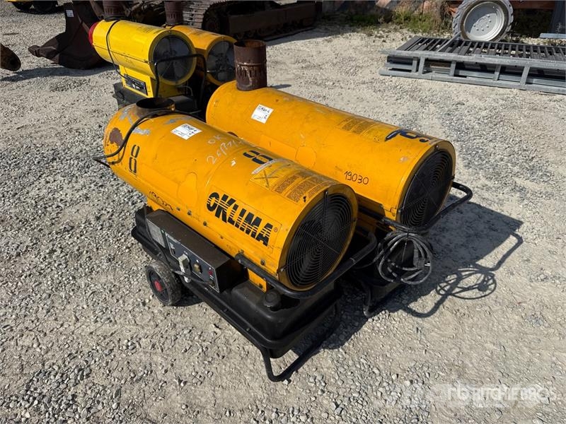 Qty of (2) Space Heater Sildīšanas un atkausēšanas iekārtas