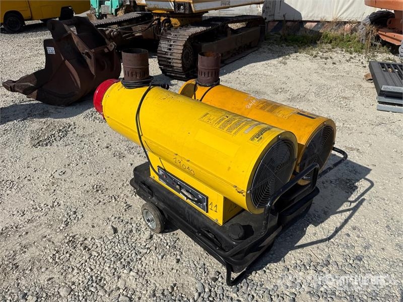 Qty of (2) Space Heater Sildīšanas un atkausēšanas iekārtas