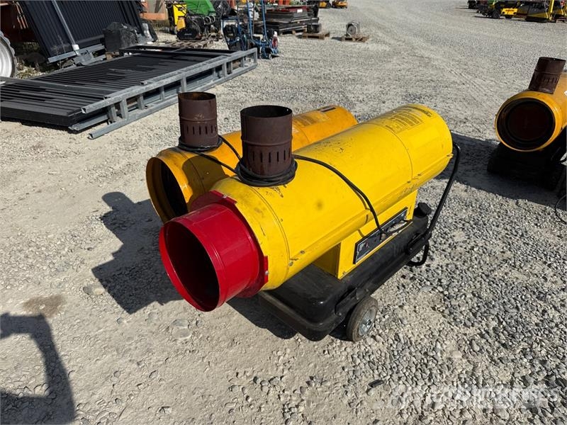 Qty of (2) Space Heater Sildīšanas un atkausēšanas iekārtas