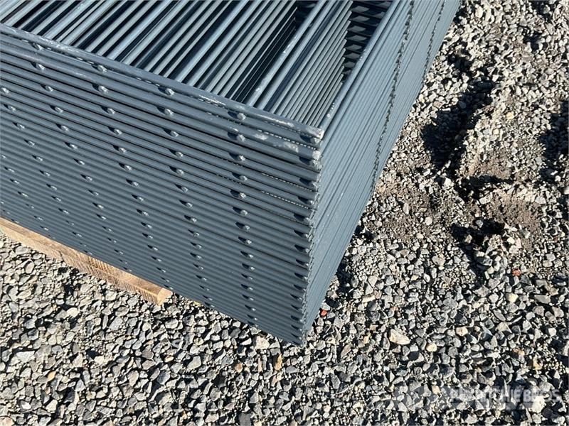  Qty of 75 Meter (1,03m x 2,50m) Site Fence (Unused Andere Zubehörteile