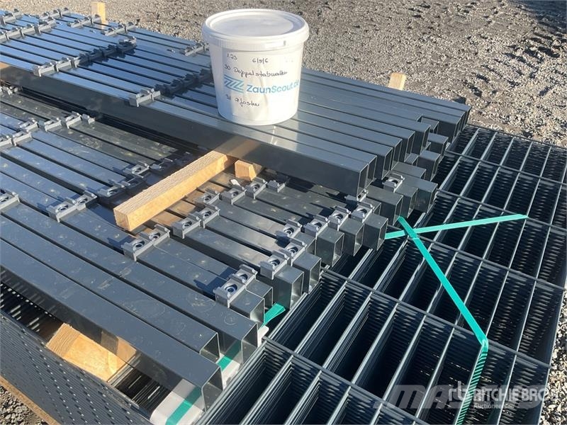  Qty of 75 Meter (1,23m x 2,50m) Site Fence (Unused مكونات أخرى