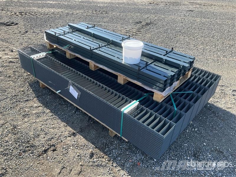  Qty of 75 Meter (1,43m x 2,50m) Site Fence (Unused Andere Zubehörteile