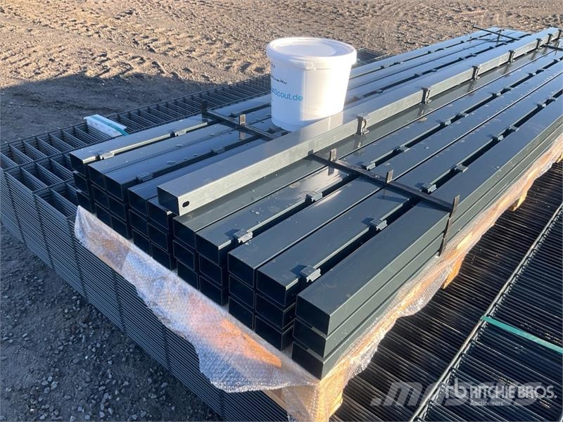  Qty of 75 Meter (2,03m x 2,50m) Site Fence (Unused مكونات أخرى