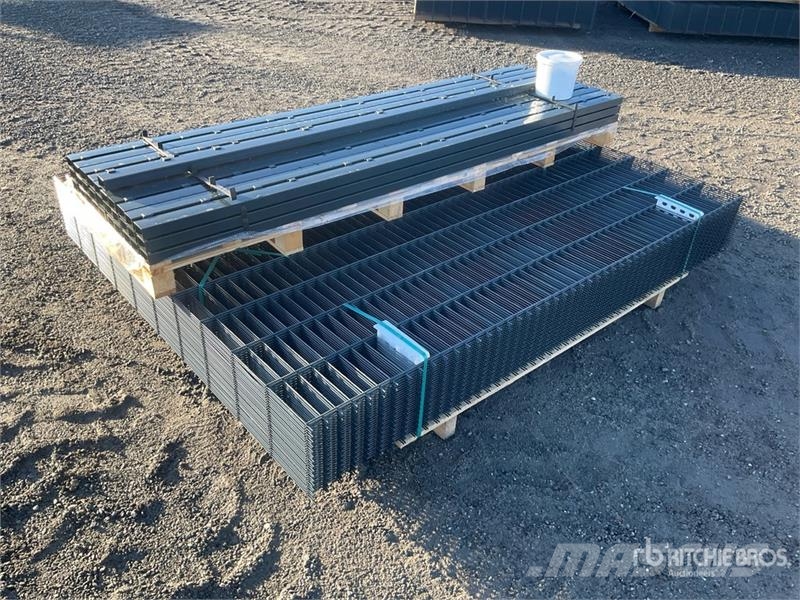  Qty of 75 Meter (2,03m x 2,50m) Site Fence (Unused مكونات أخرى