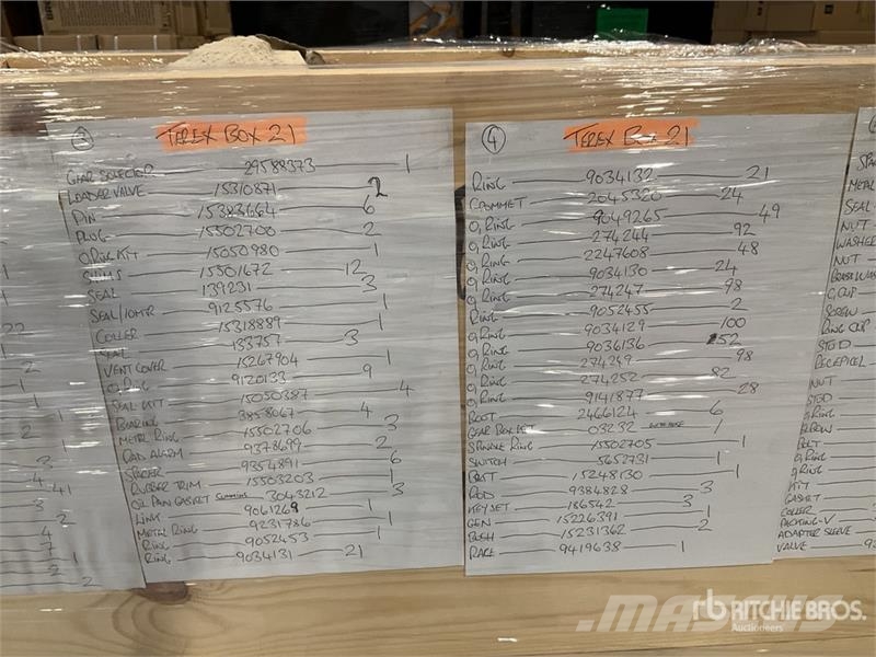 Quantity of (1) Pallets of Parts (Unused) Other components