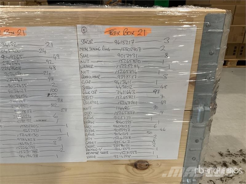 Quantity of (1) Pallets of Parts (Unused) Other components