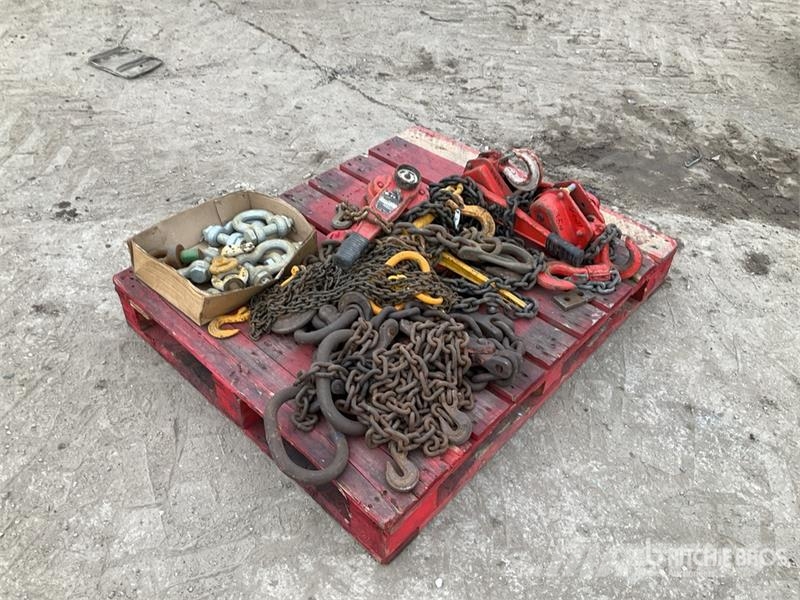 Quantity of (1) Pallets of Lifting Equipment Other components