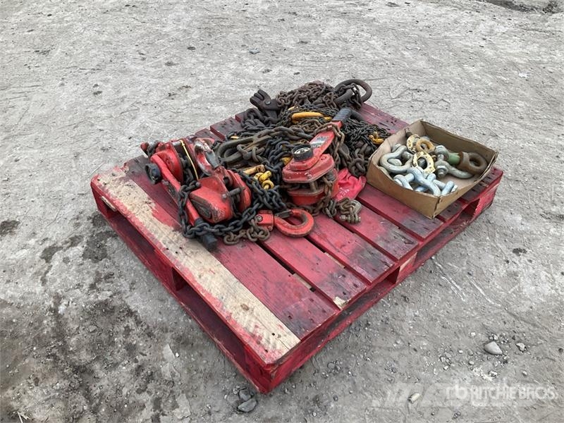 Quantity of (1) Pallets of Lifting Equipment Other components