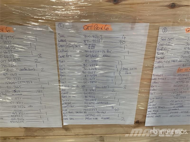  Quantity of (1) Pallets of Parts (Unused) مكونات أخرى