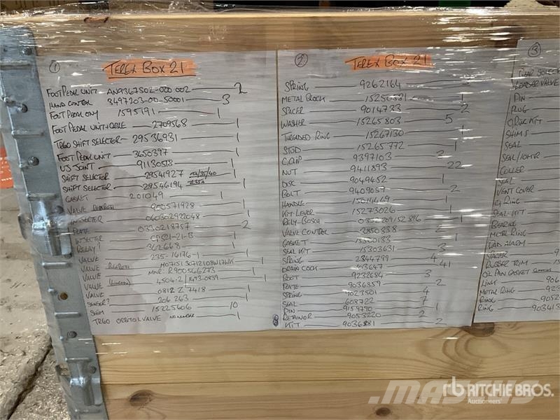 Quantity of (1) Pallets of Parts (Unused) Other components